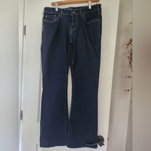 Warehouse One Mid Rise Boot Cut Jeans - Size 31